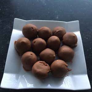 Slagroom truffels met karamel chocolade 27 stuks