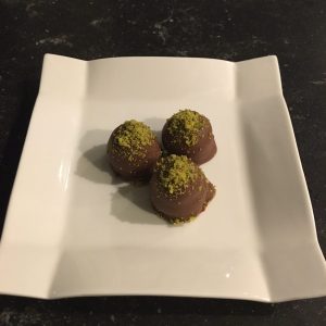 Pistache truffels 12 stuks