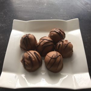 Hazelnoot- slagroomtruffels 18 stuks