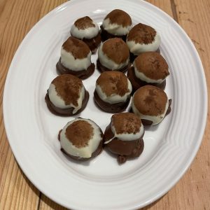 Tiramisu slagroomtruffels 12 stuks