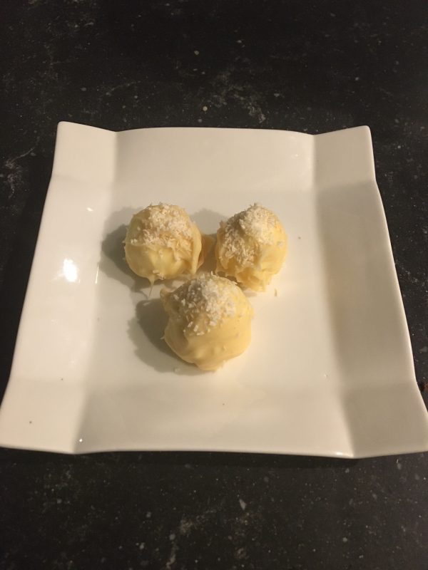 Pinacolada truffels 12 stuks