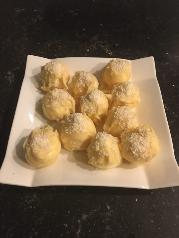 Pinacolada truffels 27 stuks