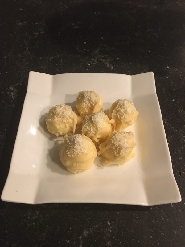 Pinacolada truffels 18 stuks