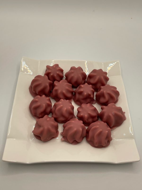 Roze chocolade slagoomtruffels 12 stuks
